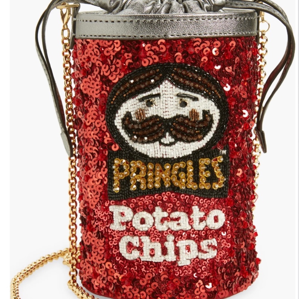 Anya Hindmarch Brands Pringles Mini Bucket Bag